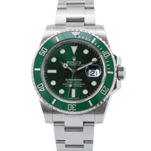 Load image into Gallery viewer, ROLEX Submariner Date W40mm Stainless Steel Green Dial116610LV
