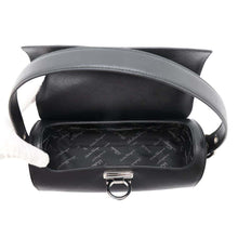 Load image into Gallery viewer, Ferragamo Gancini one belt Black Leather
