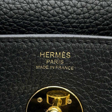 Load image into Gallery viewer, HERMES Lindy Black Taurillon Clemence Size 26
