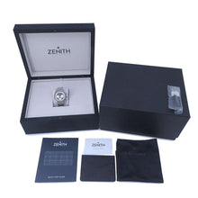 将图像加载到图库查看器中，ZENITH Chronomaster Original Triple Carlender W38mm Stainless Steel SlateGray Dial03.3400.3610/39.M3200
