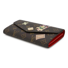 Load image into Gallery viewer, LOUIS VUITTON Portefeuille SarahNM Vivienne Candy RedM12207 Monogram・Canvas
