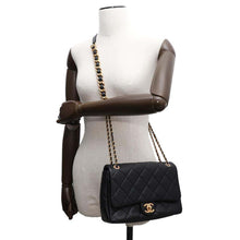 Load image into Gallery viewer, CHANEL Mini Matelasse Flap Bag BlackAS4890 Caviar Leather
