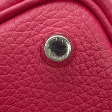 Load image into Gallery viewer, HERMES Picotin Lock Eclat Rose Mexico/Rouge Coeur Taurillon Clemence Swift Leather Size PM
