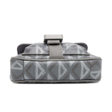 Load image into Gallery viewer, Dior Dior Hit the Road CD Diamond Messenger Bag Gray2ESCA458CDP_H42E PVC Coated Canvas Leather Size Mini
