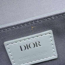 将图像加载到图库查看器中，Dior Dior Hit the Road CD Diamond Messenger Bag Gray2ESCA458CDP_H42E PVC Coated Canvas Leather Size Mini
