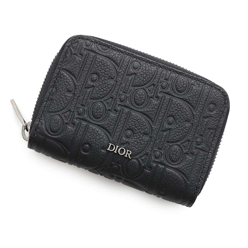 Dior Dior Gravity Coin purse Black2ESBC316FLG_H00N Calf Leather