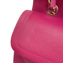 Load image into Gallery viewer, CHANEL Matelasse W Flap ChainShoulder Bag PinkA01112 Caviar Leather Size 25
