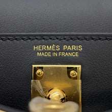 Load image into Gallery viewer, HERMES Kelly Jump Black Swift Leather
