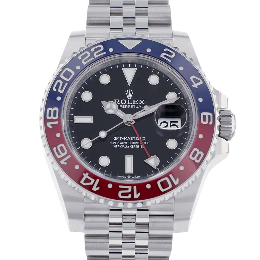 ROLEX GMT Master II W40mm Stainless Steel Black Dial126710BLRO