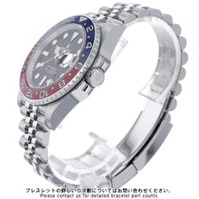 将图像加载到图库查看器中，ROLEX GMT Master II W40mm Stainless Steel Black Dial126710BLRO
