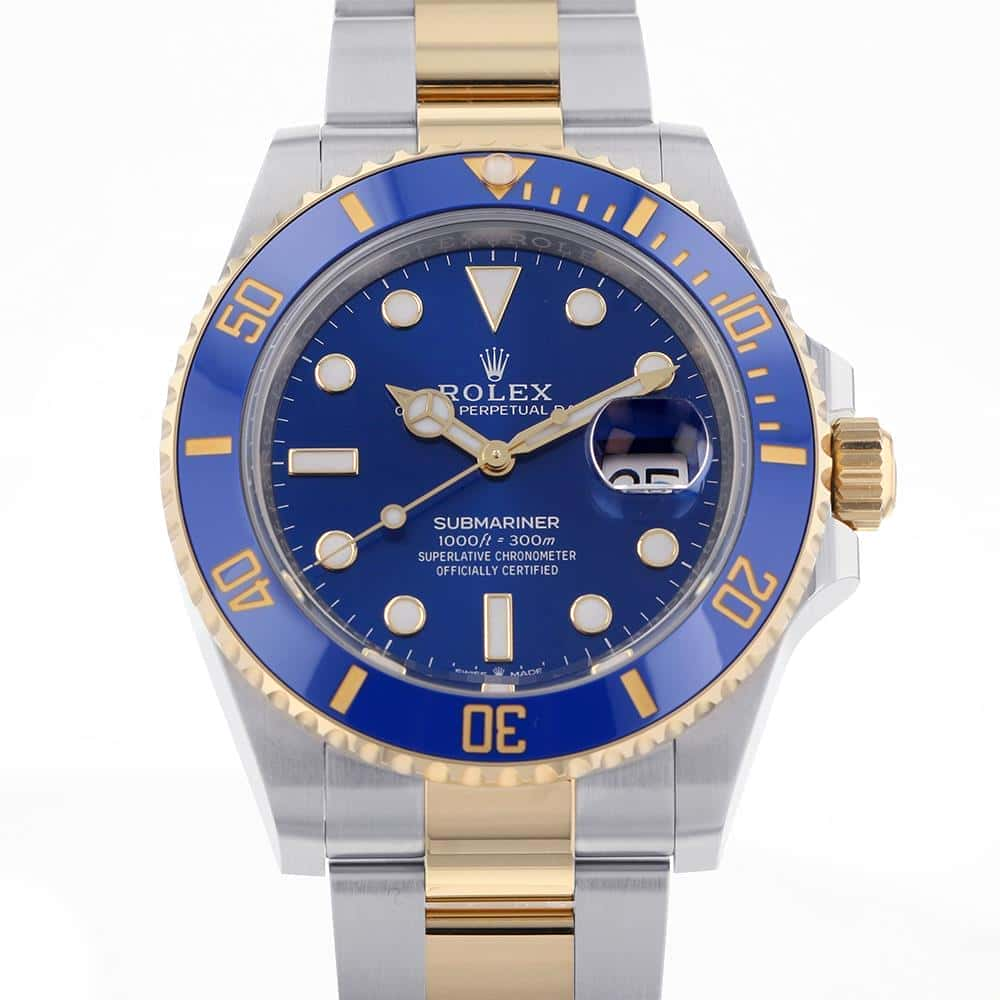 ROLEX Submariner-Date W41mm Stainless Steel K18YG Blue Dial126613LB