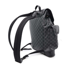 将图像加载到图库查看器中，LOUIS VUITTON Christopher NoirN41379 Damier Graphite Size MM
