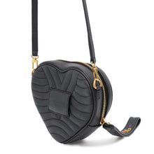 Load image into Gallery viewer, LOUIS VUITTON New Wave Heart Bag NoirM52796 Calf Leather
