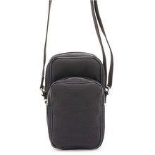 将图像加载到图库查看器中，CELINE Triomphe Mini Pocket Messenger Bag Black192512CEC Canvas Leather Size Mini
