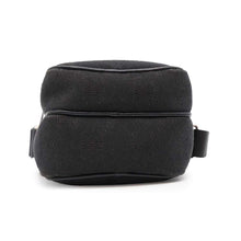 将图像加载到图库查看器中，CELINE Triomphe Mini Pocket Messenger Bag Black192512CEC Canvas Leather Size Mini
