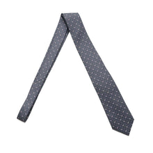 将图像加载到图库查看器中，HERMES Rocking Horse Tie Gris Fonce/Ciel/Fuchsia Silk100%
