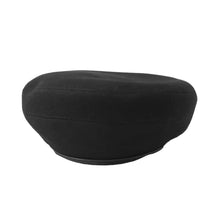 Load image into Gallery viewer, HERMES Saint-Honore beret Size 58 Black Cashmere
