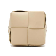 Load image into Gallery viewer, Bottega Veneta INTRECCIATO Mini Cassette Bucket Shoulder Bag Beige680217 Lambskin
