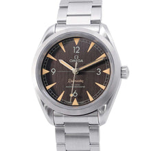 将图像加载到图库查看器中，OMEGA Seamaster Railmaster W40mm Stainless Steel Black Dial220.10.40.20.01.001
