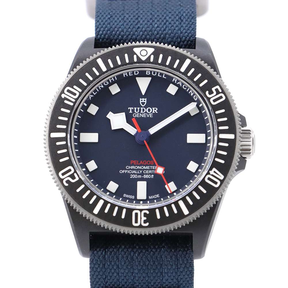 TUDOR Pelagos FXD W42mm CarbonComposite Fabric Matt blue DialM25707KN-0001
