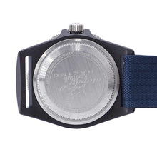 将图像加载到图库查看器中，TUDOR Pelagos FXD W42mm CarbonComposite Fabric Matt blue DialM25707KN-0001
