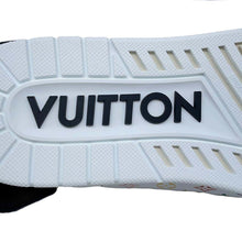 Load image into Gallery viewer, LOUIS VUITTON LV × TM LV Trainer Sneakers Blanc/Multicolor1AHEKG Calf Leather Size 8
