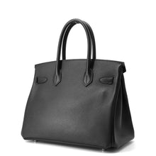 将图像加载到图库查看器中，HERMES Birkin Black Epsom Size 30
