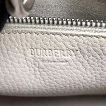 将图像加载到图库查看器中，BURBERRY Rocking Horse Tote Heron81039501 Grainy Calf Leather Size Small
