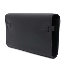 将图像加载到图库查看器中，HERMES Kelly wallet long to go Black Chevre Shamqila
