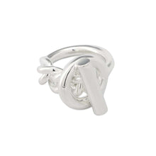 Load image into Gallery viewer, HERMES Croisette Ring Size 55/#15 SV925
