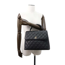 Load image into Gallery viewer, CHANEL Handbag BlackA12397 Caviar Leather
