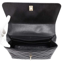 Load image into Gallery viewer, CHANEL Handbag BlackA12397 Caviar Leather
