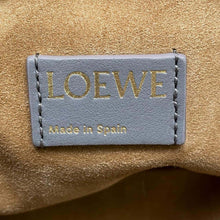 将图像加载到图库查看器中，LOEWE Flamenco Purse 2WAY Shoulder Bag SilverGrayA411FCRX25 Knit
