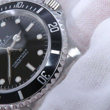 将图像加载到图库查看器中，ROLEX Submariner No-Date W40mm Stainless Steel Black Dial14060
