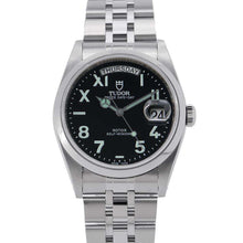 Load image into Gallery viewer, TUDOR Prince Date Day W35mm Stainless Steel Black Dial76200
