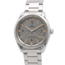 将图像加载到图库查看器中，OMEGA Seamaster Railmaster W40mm Stainless Steel Gray Dial220.10.40.20.06.001
