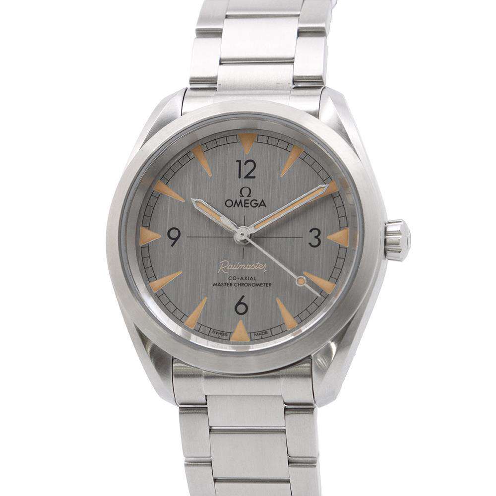 OMEGA Seamaster Railmaster W40mm Stainless Steel Gray Dial220.10.40.20.06.001