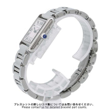 将图像加载到图库查看器中，CARTIER Tank mast SM W22mm×H29.5mm Stainless Steel Silver DialWSTA0051
