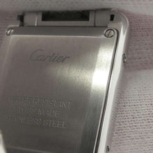 将图像加载到图库查看器中，CARTIER Tank mast SM W22mm×H29.5mm Stainless Steel Silver DialWSTA0051
