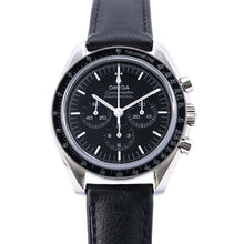 将图像加载到图库查看器中，OMEGA Speedmaster Moonwatch Professional W42mm Stainless Steel Leather Black Dial310.32.42.50.01.002
