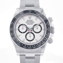 将图像加载到图库查看器中，ROLEX Cosmograph Daytona W40mm Stainless Steel White Dial126500LN
