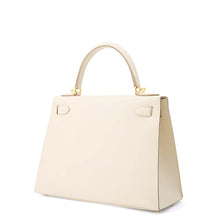 Load image into Gallery viewer, HERMES Kelly Sellier Craie Epsom Size 28
