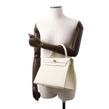 Load image into Gallery viewer, HERMES Kelly Sellier Craie Epsom Size 28
