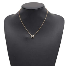 Load image into Gallery viewer, HERMES Pop Ash Necklace Size Mini White Metal Lacquer
