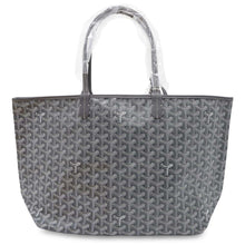 将图像加载到图库查看器中，GOYARD Saint Louis Gray PVC Coated Canvas Leather Size PM
