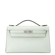 Load image into Gallery viewer, HERMES PochetteKelly VertPeppermint Swift Leather
