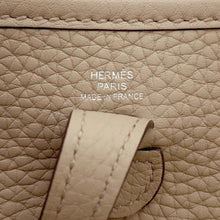 Load image into Gallery viewer, HERMES Evelyne Beige Marfa Taurillon Clemence Size TPM
