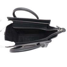 将图像加载到图库查看器中，CELINE Luggage shopper Black168243 Leather Size Nano
