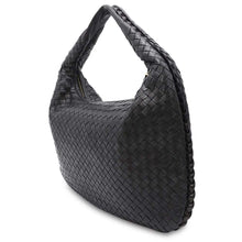 Load image into Gallery viewer, Bottega Veneta INTRECCIATO Hobo Handbag Black115653 Leather
