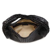 Load image into Gallery viewer, Bottega Veneta INTRECCIATO Hobo Handbag Black115653 Leather
